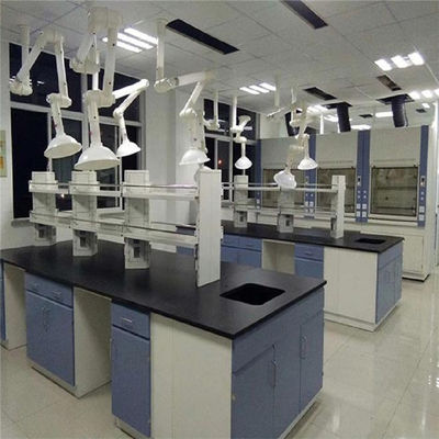 Bancos de laboratorio de DTC 105D y gabinetes, encimera de la resina de epoxy de L750mm
